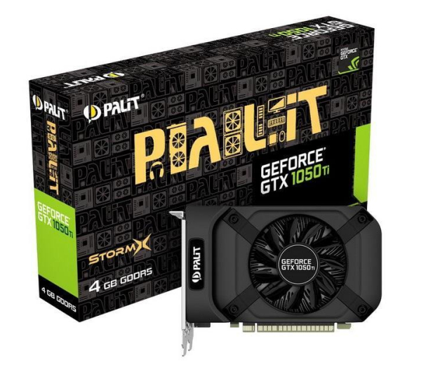 PALIT GeForce GTX 1050 Ti StormX 4GB DDR5 128BIT DVI-D/HDMI NE5105T018G1F - 332036 - zdjęcie